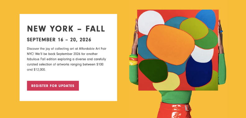 AFFORDABLE ART FAIR NEW YORK FALL EDITION 2026