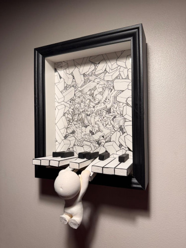 Hang piano black