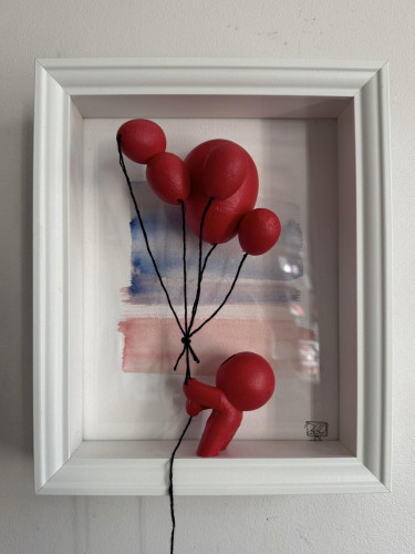My balloons red