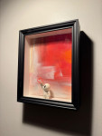 Canvas red Love