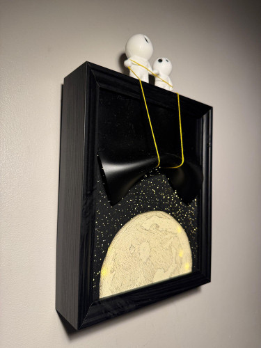 Black screen lightbox reveal