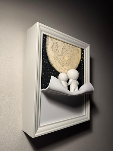 Half moon together lightbox