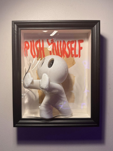 Push yourself - White