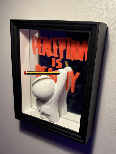 Perception is reality mirror