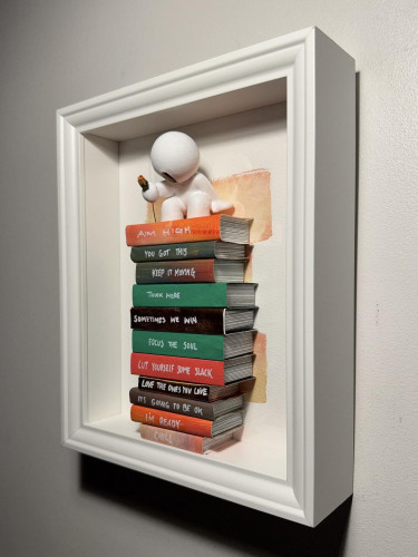 Books mini - Red and green