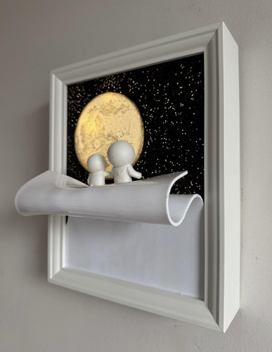 Lightbox together we stand left white