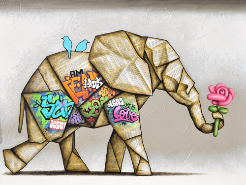 Cette fleur gage de mon amour