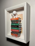 Books mini - Red and green