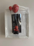 Black Door Red balloon