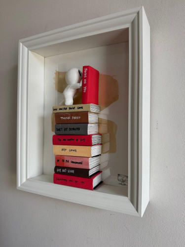 Red mini book together