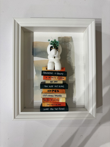 Mini Books - Greens and Flowers