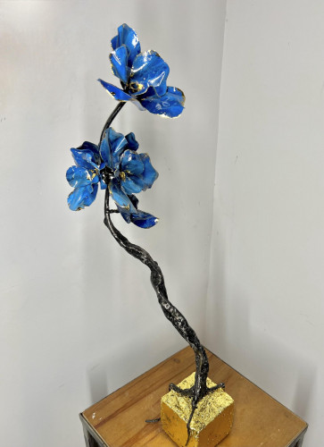 blue bonsai #3