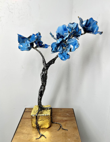 blue bonsai #8