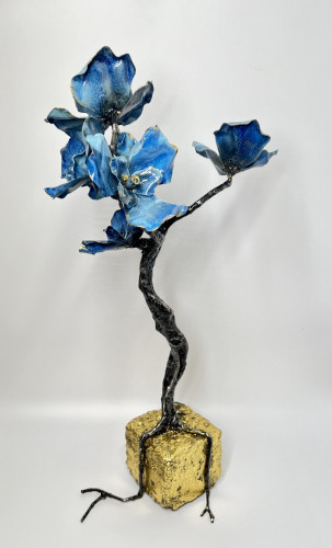 blue bonsai #10