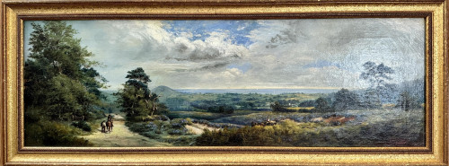 Looking Towards Otterton and Ladram from Woodbury Common, Devon