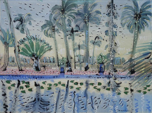 Birds at Dawn Jardin Majorelle