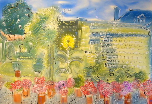 By the Easel Studio at Les Pailles
