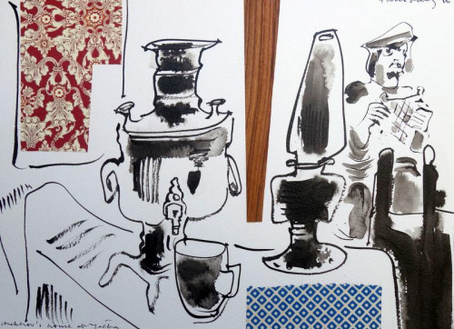 Chekhov's Samovar at the datcha