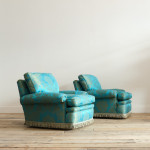 Pair of 20th Century Country House Armchairs