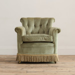 20th century Howard style Woodstock Armchair