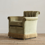 20th century Howard style Woodstock Armchair