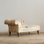 19th Century Chesterfield Chaise Longue By Jas Shoolbred