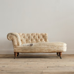 19th Century Chesterfield Chaise Longue By Jas Shoolbred