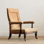 Mid 19th Century Open Armchair attr' Gillows