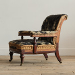 Mid 19th Century Open Armchair by Holland and Sons