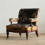 Mid 19th Century Open Armchair by Holland and Sons