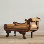 American Regency Recamier Chaise longue c1825