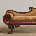 American Regency Recamier Chaise longue c1825
