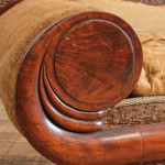 American Regency Recamier Chaise longue c1825