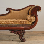 American Regency Recamier Chaise longue c1825