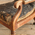 Mid 19th Century Open Armchair Attr' Holland & Sons