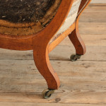 Mid 19th Century Open Armchair Attr' Holland & Sons