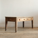 Georgian Pine Scullery Table In Original Paint