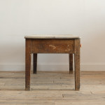 Georgian Pine Scullery Table In Original Paint