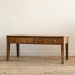 Georgian Pine Scullery Table In Original Paint
