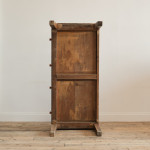 Georgian Pine Scullery Table In Original Paint