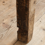 Georgian Pine Scullery Table In Original Paint