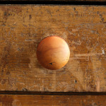 Georgian Pine Scullery Table In Original Paint