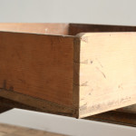 Georgian Pine Scullery Table In Original Paint