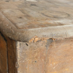 Georgian Pine Scullery Table In Original Paint