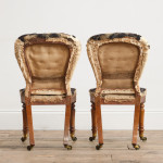 Pair of mid 19th Century Slipper Chairs c1840