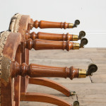 Pair of mid 19th Century Slipper Chairs c1840