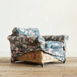 Large deep seated country house armchair