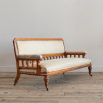 19th Century Gothic Oak sofa
