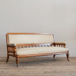 19th Century Gothic Oak sofa