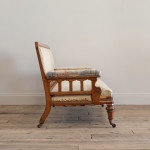 19th Century Gothic Oak sofa